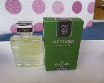 VETIVER in miniatura di GUERLAIN edt, 5 ml: senza tempo per gli uomini