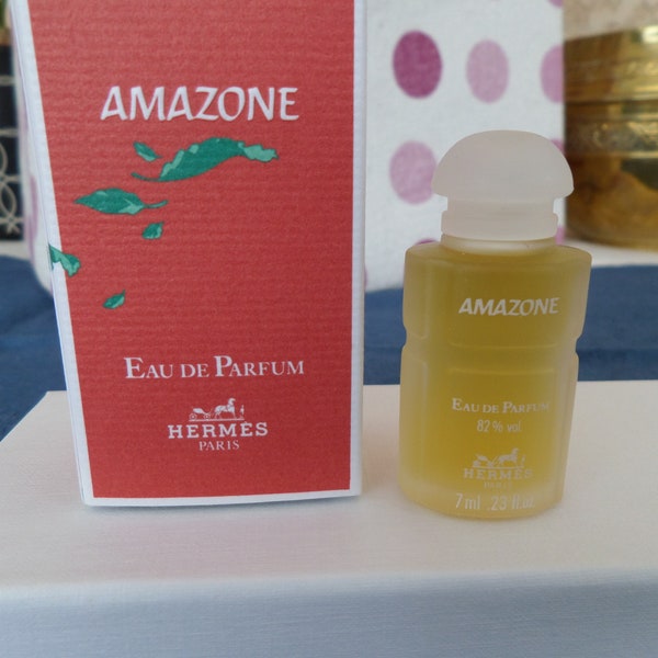 Miniature de Parfum"Amazone" de HERMES . Authentique et Vintage