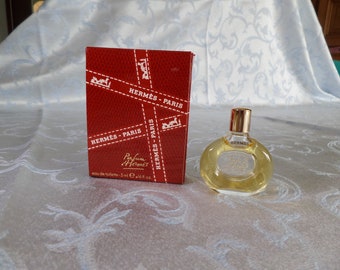 Miniature perfume "PARFUM d'HERMES", rare perfume from the house of Hermés, 5ml EDT collection bottle