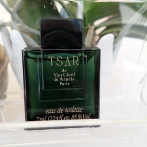 Miniatura TSAR di Van Cleef and Arpels 7 ml, completa ma senza scatola. Autentico e Vintage