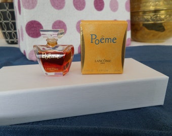 Poème de Lancôme  ,  Miniature pur parfum  . Authentique et Vintage