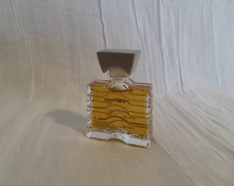 Miniatura de perfume GUERLAIN "Derby", poco común, Eau de Toilette para hombre, botella de 7,5 ml, completo sin caja. Auténtico y vintage