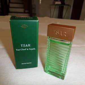 Miniatura di Van Cleef & Arpels "Tsar", eau de toilette con scatola. Autentica e vintage. Modello raro.