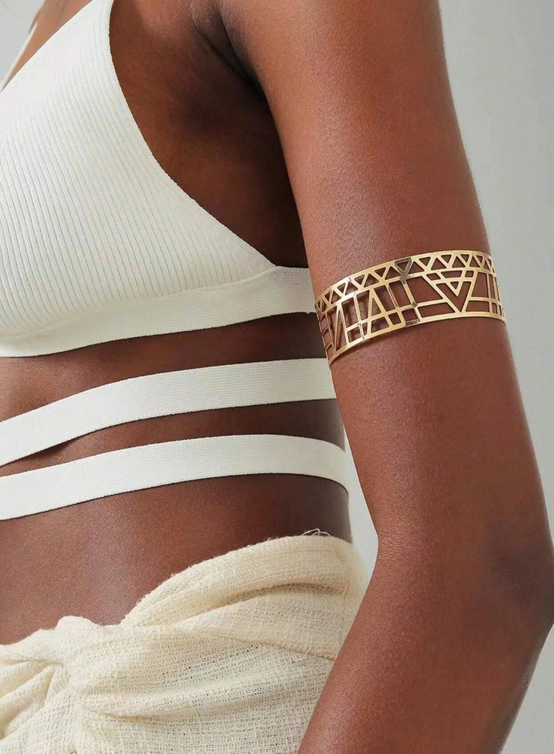 Hollow Out Arm Cuff for Women Arm Cuff, Cuff Upper Arm Bracelet, Arm