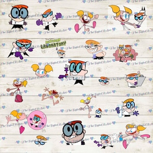Dexters Labor PNG Digital Download