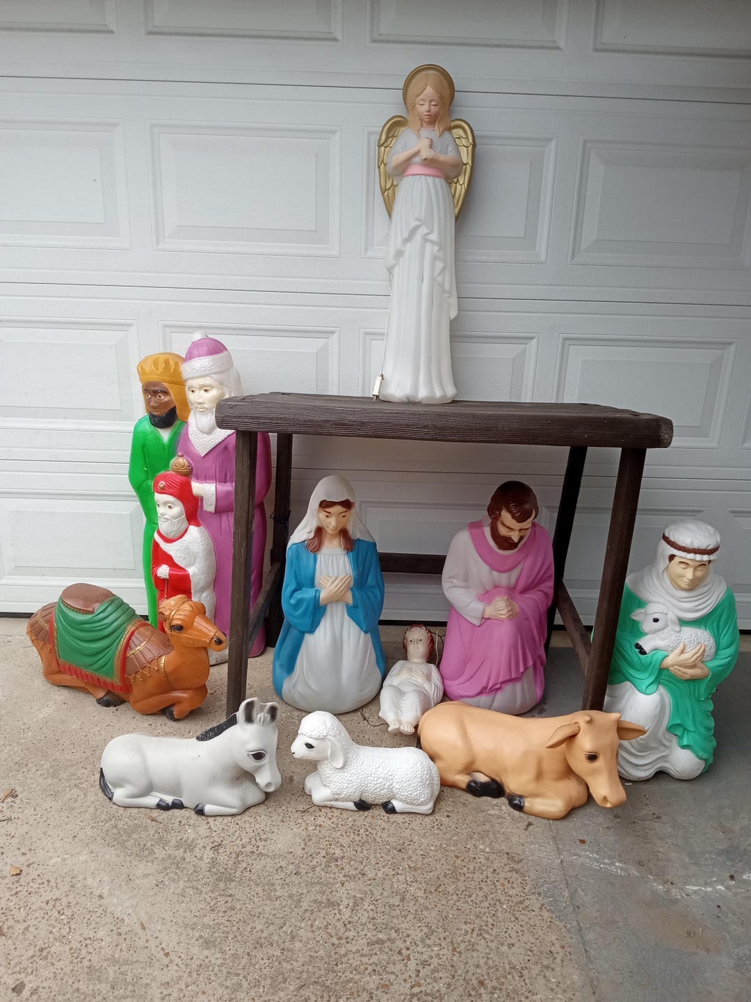 Pvc Nativity Plastic Nativity - Etsy