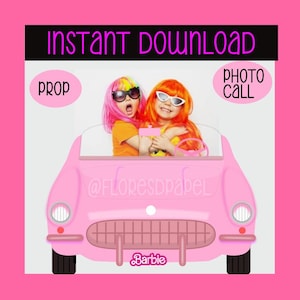 barbie car prop