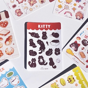 Cat sticker sheet