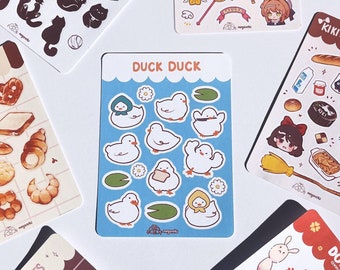 Duck sticker sheet