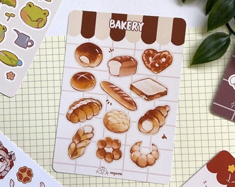 Bakery sticker sheet