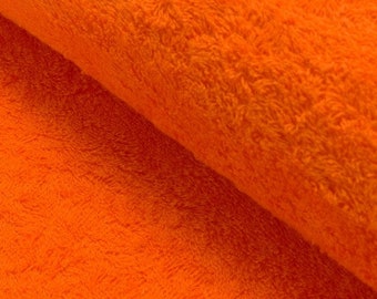 Frottee " Orange" 0,10m
