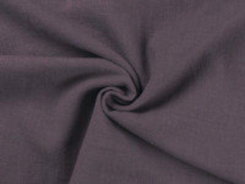 Linen Stonewashed Berry Gray 0.10 m image 1