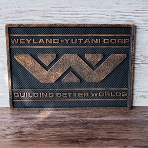 Alien Movie Weyland-Yutani Iron On Sew On Embroidered Patch - Foto 2