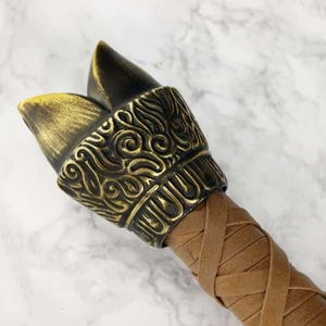 Handgefertigtes Wikingerschwert-Set aus Damaszenerstahl mit Scheide – Sammlerstück, mittelalterliche Replik, 91 cm. Ideales Geschenk für Männer, z. B. zum Jahrestag, zu Weihnachten oder zur Hochzeit. Bild 16