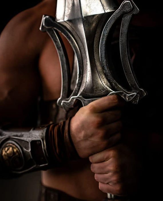 Handmade Hee-Man Power Sword Replica: 41" Master Sword of Viking Universe .Fantasy Sword for Collectors.ChristmasValentine Gift For Men
