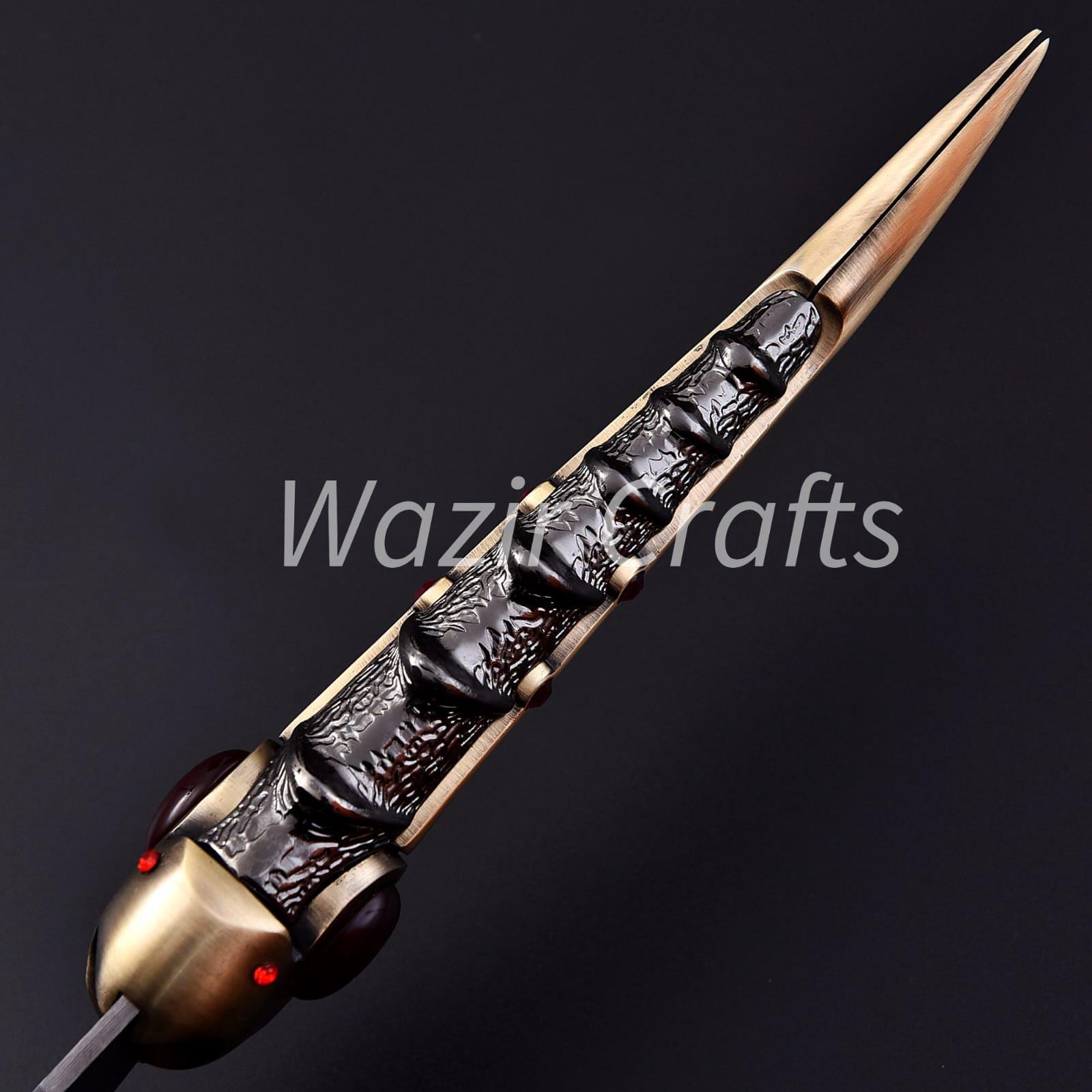 Araya stark Catspaw Dagger Replica– Damascus Steel Arya's Blade, Jon Snow Knife | Valyrian Steel Gift for Him. Anniversary Birthday gift