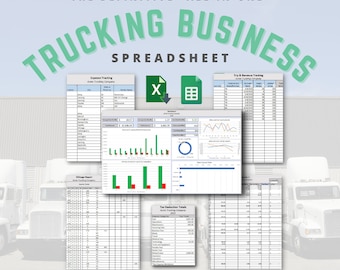 The Definitive "All-in-One" Trucking Business Spreadsheet
