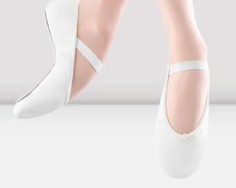 Bloch Ladies Arise White  Leather Ballet Dance Shoes