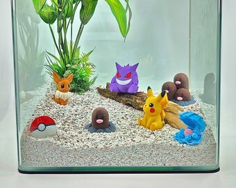 Aquarium Pokémons: A Perfect Gift For Your Underwater Friends! Unique Fish Tank Decor for Pokémon Lovers |  Gotta Catch 'Em All