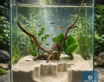 Innisrock Cliff Aquarium Decor - Terrarium Landscape Rock
