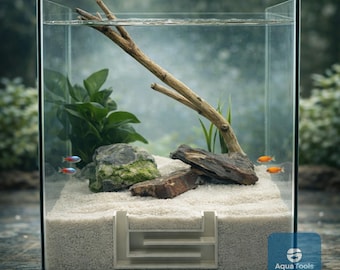 Mystic Maze Aquarium Hideout: Interactive Fish Cave