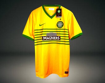 Celtic 2013 - 2014 Away football shirt jersey Nike size S