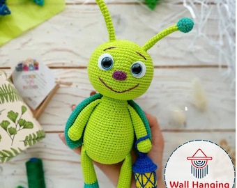 Firefly Crochet Pattern: Amigurumi Plush Toy PDF Tutorial