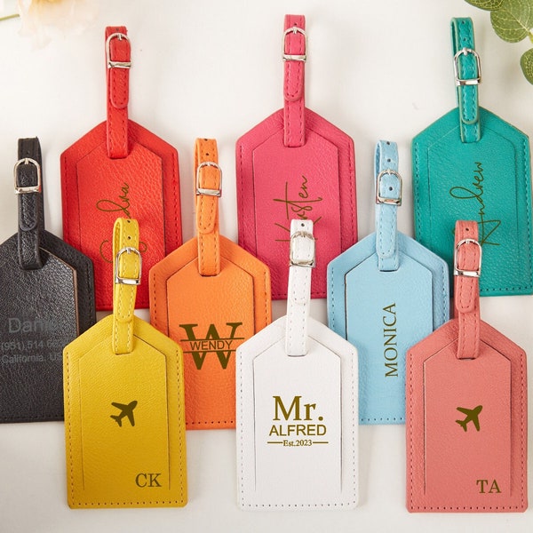Custom Luggage Tag Etsy