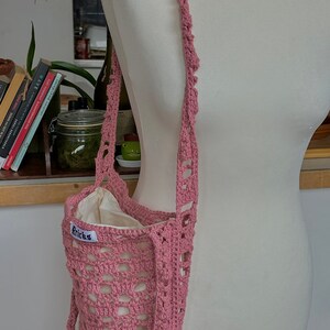 Aveyron Tasche - handgemacht gehäkelte Markttasche