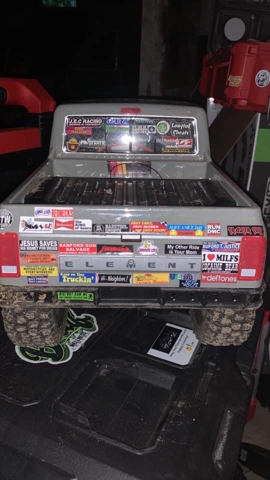 10th Scale Die Cut Bumper Stickers Etsy