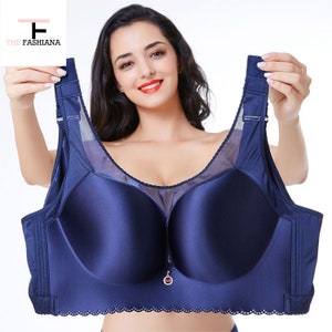 Plus Size Push Up Brasieres Women Deep Cup Bra Fat Underwear