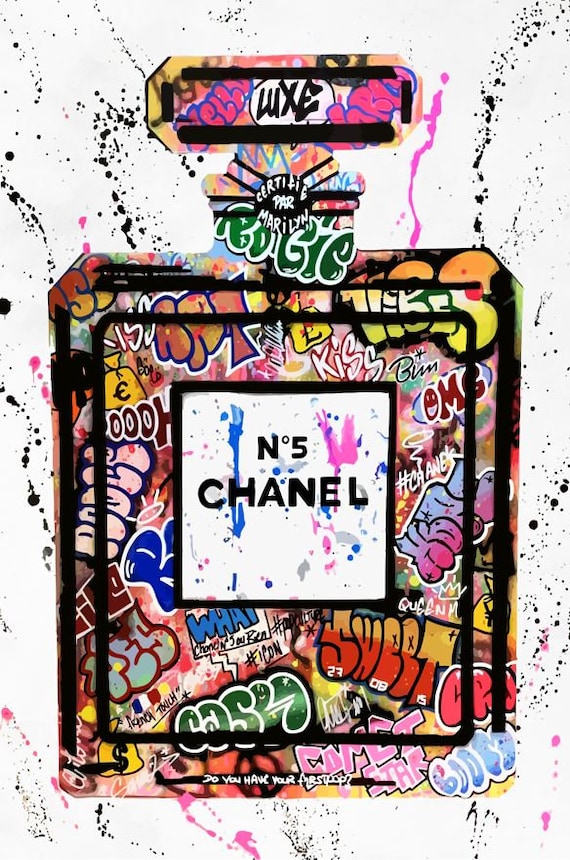 Street Art Chanel No5 - Etsy