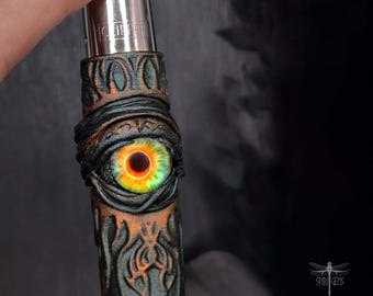 Dragon Eye Clipper Lighter Case