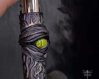 Reptile Eye Clipper Lighter Case