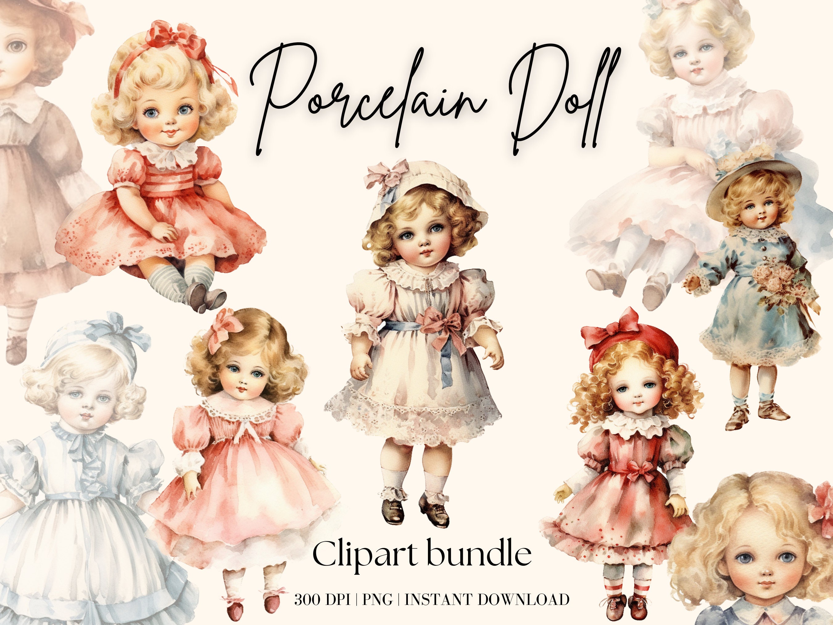 【antique doll】lithograph vintage Antique Victorian Porcelain China Doll. - Etsy