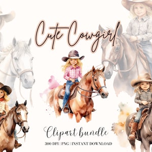 Bambina che cavalca un cavallo Clipart Bundle Ragazza e cavallo Clip Art Cowgirl Clipart Cowgirl Png Ragazza che cavalca un cavallo Download digitale Cavallo Png
