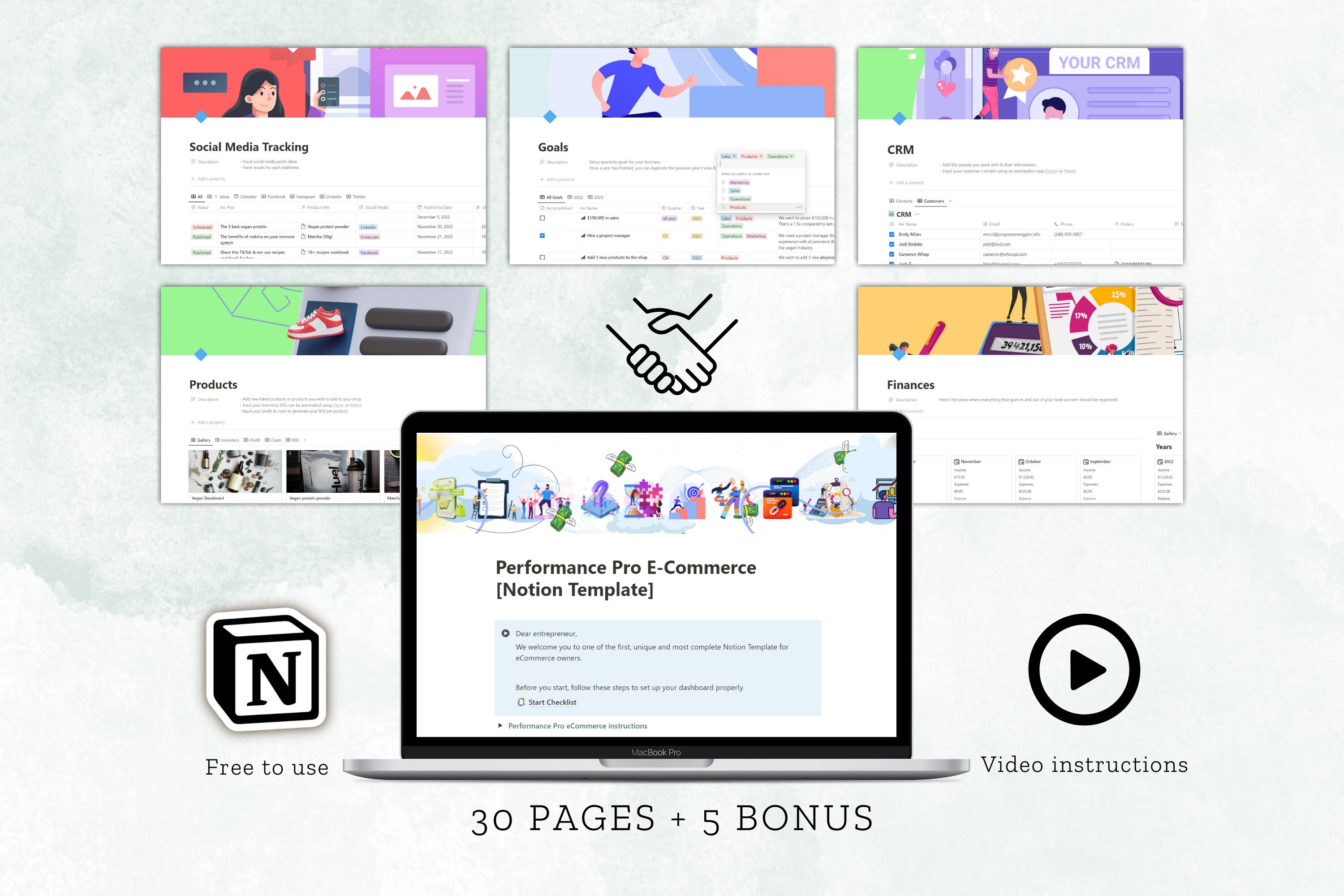 Notion Ecommerce Template Ecommerce Template For Notion Digital Notion Ecommerce Template Ecommerce Template For Notion Digital