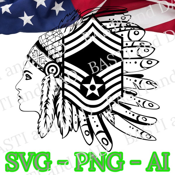 US Air Force Female Chief Master Sgt Logo SVG, png, ai and jpeg, Air Force, Woman Chief Master sergeant, Air Force Seal, USAF logo