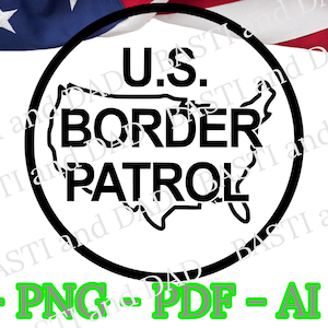 US Customs and Border Patrol Logo svg, CBP DHS svg, Officer Homeland Security png, ai and jpeg