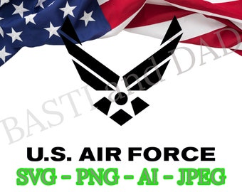 US Air Force Logo SVG, png, ai and jpeg, Air Force, Chief Master sergeant, Air Force Seal, USAF logo