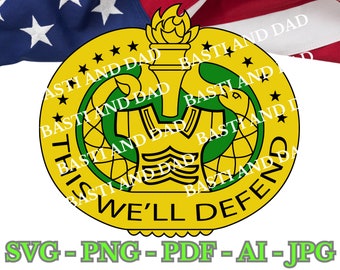 Army Drill Sergeant Identification Badge SVG, PNG, ai and jpeg, Color Drill Sgt, US Army Instructor, Army Drill Sergeant, Military logo