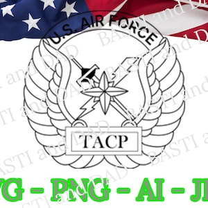 US Air Force Tactical Air Control Party T.A.C.P Logo svg, png, ai and jpeg, afsc, USAF Special Forces, USAF Special Warfare Airmen