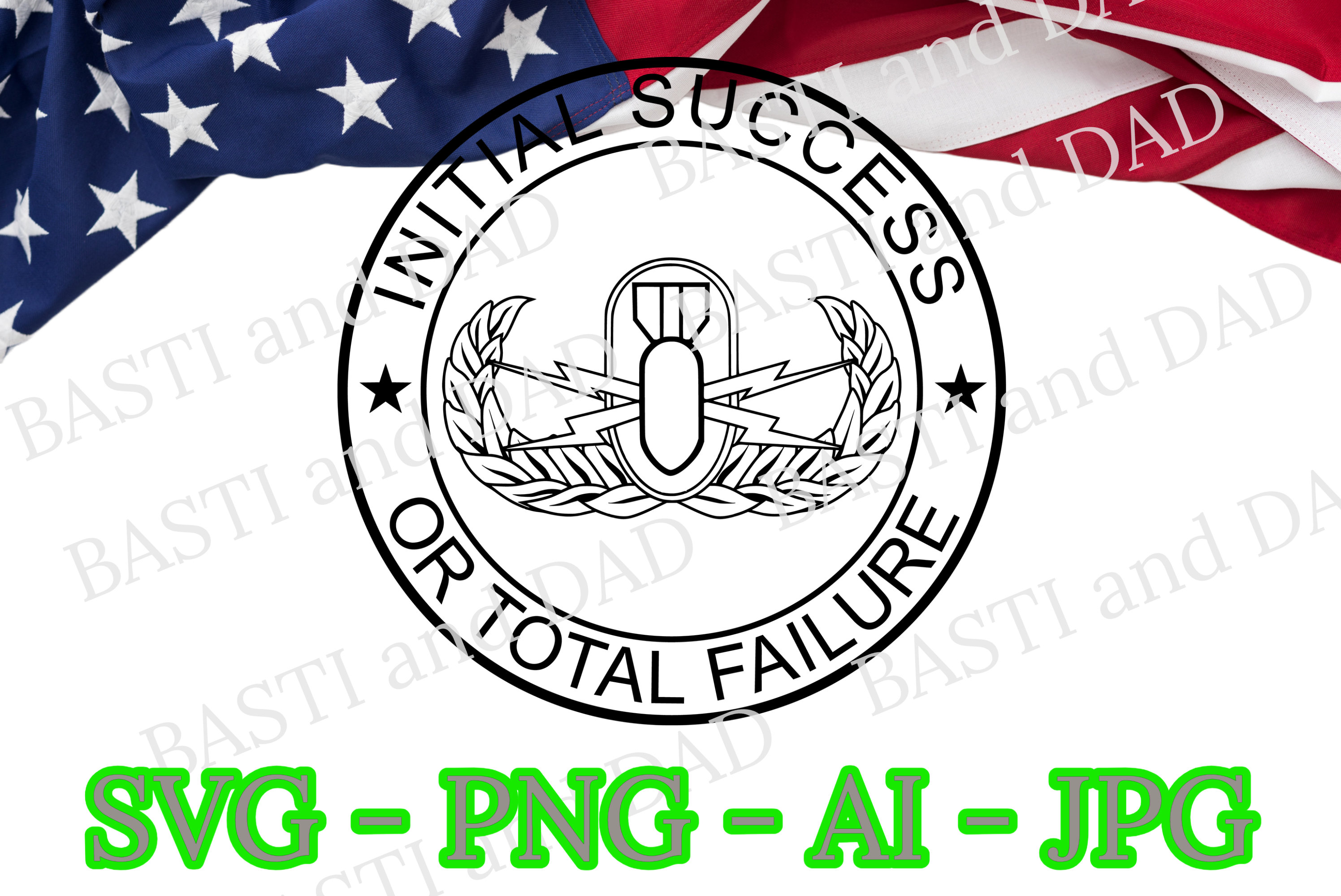 US Military Basic EOD Crab Badge, svg, PNG, ai and jpeg Explosive Ordnance Disposal Badge, Initial Success