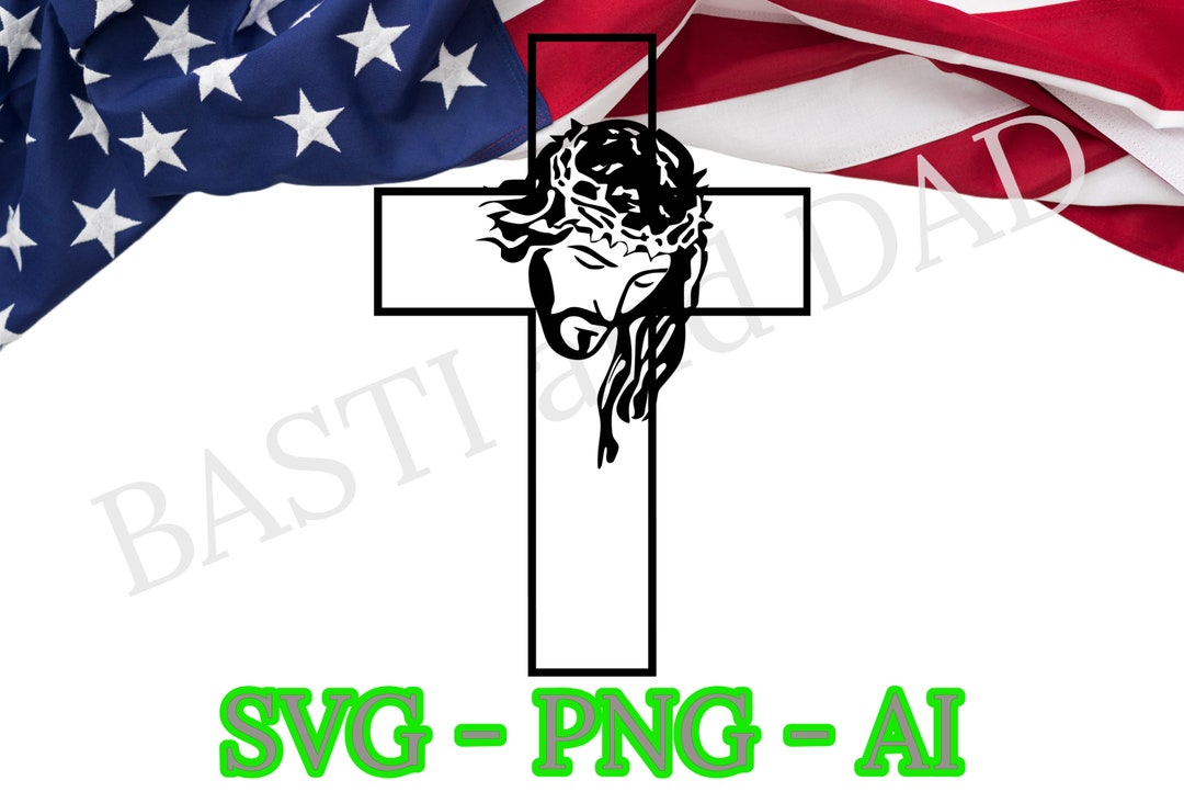 Christ Cross SVG: Christian Vector File (PNG, AI) - Etsy