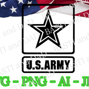 US Army logo SVG, PNG, ai and jpeg, Army Strong, Airborne Ranger, Army Warrant Officer, Military logo