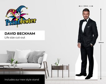 New Style David Beckham life size  Cut-out