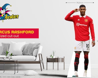 Marcus Rashford life size  Cut-out