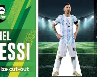 New Style Lionel Messi -  life size cut-out