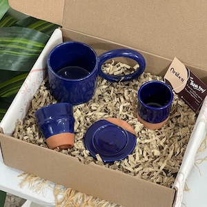 Scatola Regalo Unica, Scatola Regalo in Ceramica Fatta a Mano, Regalo Marocchino, Regalo per Uomini e Donne, Compleanno, Amanti del Caffè