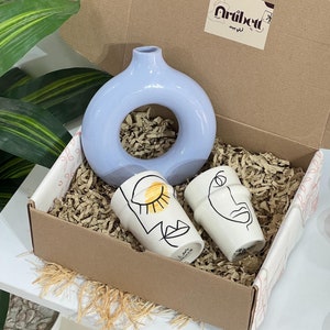 Scatola regalo unica, scatola regalo in ceramica fatta a mano, regalo marocchino, regalo per uomini e donne, regalo per lei, regalo di compleanno, regalo per amico, scatola regalo